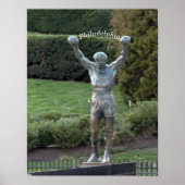 Philadelphia Rocky Statue Poster (Voorkant)