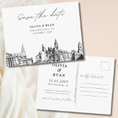Philadelphia Save the Date Briefkaart