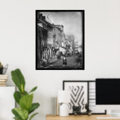 Philadelphia Scene Daguerreotype 1842 Poster (Thuiskantoor)