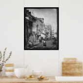 Philadelphia Scene Daguerreotype 1842 Poster (Keuken)