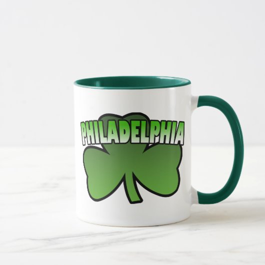 Philadelphia Shamrock Mok (Rechts)