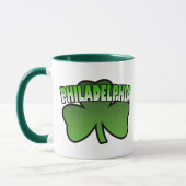 Philadelphia Shamrock Mok (Links)