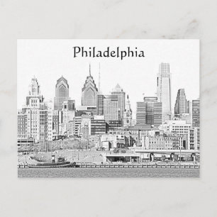 Philadelphia Sketch Briefkaart
