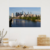 Philadelphia Skyline 1 Poster (Keuken)
