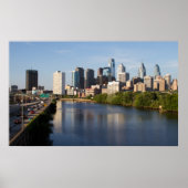 Philadelphia Skyline 2 Poster (Voorkant)