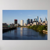 Philadelphia Skyline 3 Poster (Voorkant)