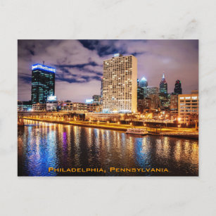 Philadelphia Skyline Briefkaart