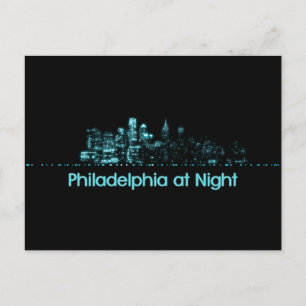 Philadelphia Skyline Briefkaart