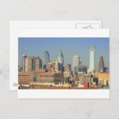 Philadelphia Skyline Briefkaart (Voorkant / Achterkant)