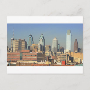 Philadelphia Skyline Briefkaart