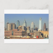 Philadelphia Skyline Briefkaart (Voorkant)