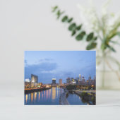 Philadelphia skyline briefkaart (Staand voorkant)