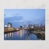 Philadelphia skyline briefkaart (Voorkant)