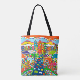 Philadelphia Skyline Canvas tas