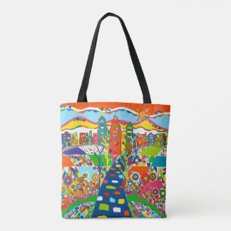 Philadelphia Skyline Canvas tas