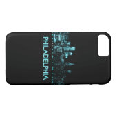 Philadelphia Skyline Case-Mate iPhone Case (Achterkant (Horizontaal))