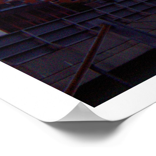 Philadelphia Skyline Foto Poster (Hoek)