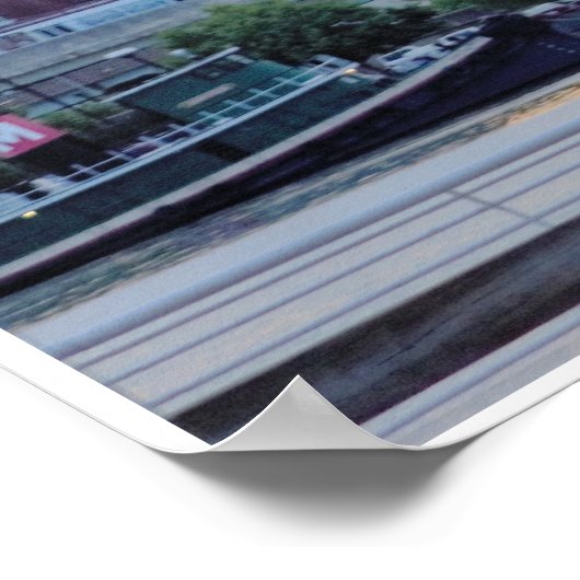 Philadelphia Skyline Foto Poster (Hoek)