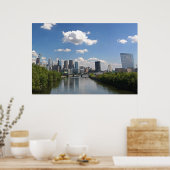 Philadelphia Skyline, Foto van Joe Dantone Poster (Keuken)