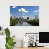 Philadelphia Skyline, Foto van Joe Dantone Poster (Thuiskantoor)