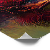 Philadelphia Skyline Kleurrijke stedelijke kunst Poster (Hoek)