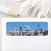 Philadelphia Skyline Label (Insitu)