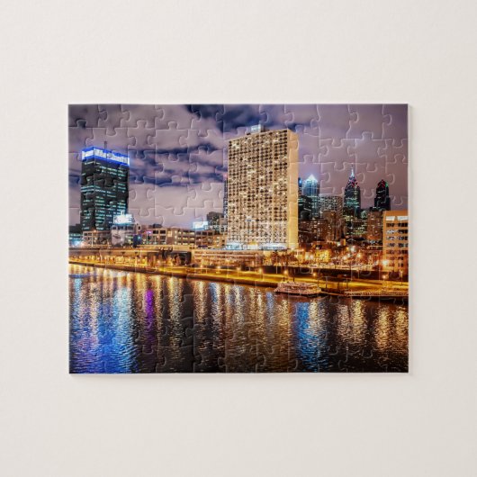 Philadelphia Skyline Legpuzzel (Horizontaal)