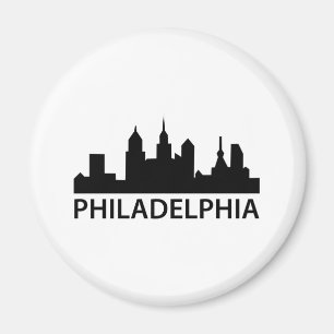 Philadelphia Skyline Magneet