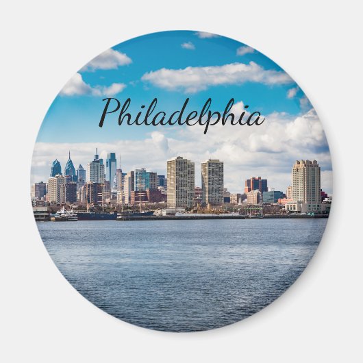 Philadelphia Skyline Magneet (Voorkant)