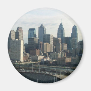 Philadelphia Skyline Magneet