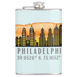 Philadelphia Skyline Map Coordinates Heupfles