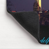 Philadelphia skyline mousepad muismat (Hoek)