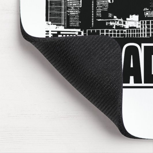 Philadelphia Skyline Muismat (Hoek)