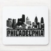Philadelphia Skyline Muismat (Voorkant)