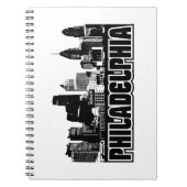 Philadelphia Skyline Notitieboek (Voorkant)
