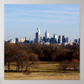 Philadelphia Skyline Poster (Voorkant)
