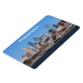Philadelphia Skyline Premium Magnet Magneet (Linkerzijde)