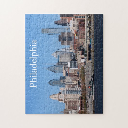 Philadelphia Skyline Puzzle Legpuzzel (Verticaal)