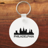 Philadelphia Skyline Sleutelhanger (Voorkant)