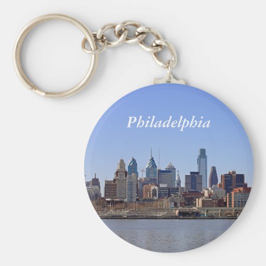 Philadelphia Skyline Sleutelhanger (Voorkant)