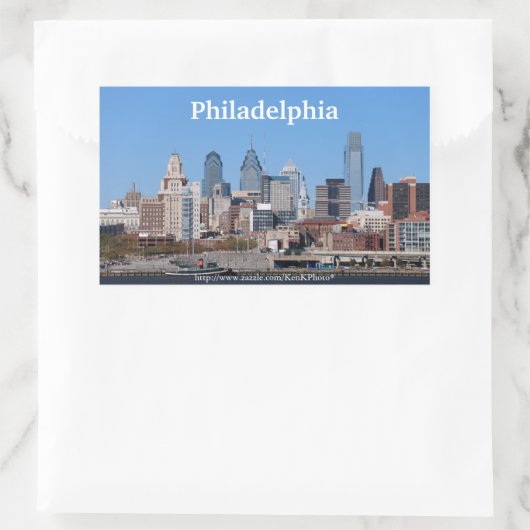 Philadelphia Skyline Sticker (Tas)