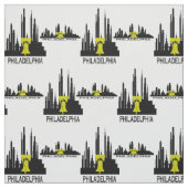 Philadelphia Skyline Stof (Swatch)