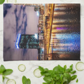 Philadelphia Skyline Theedoek (Gevouwen)