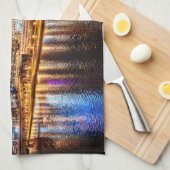 Philadelphia Skyline Theedoek (Quarter Fold)