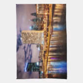 Philadelphia Skyline Theedoek (Verticaal)