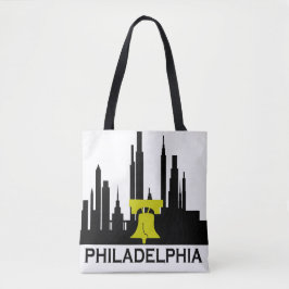 Philadelphia Skyline Tote Bag