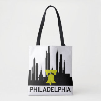 Philadelphia Skyline Tote Bag