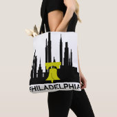 Philadelphia Skyline Tote Bag (Dichtbij)