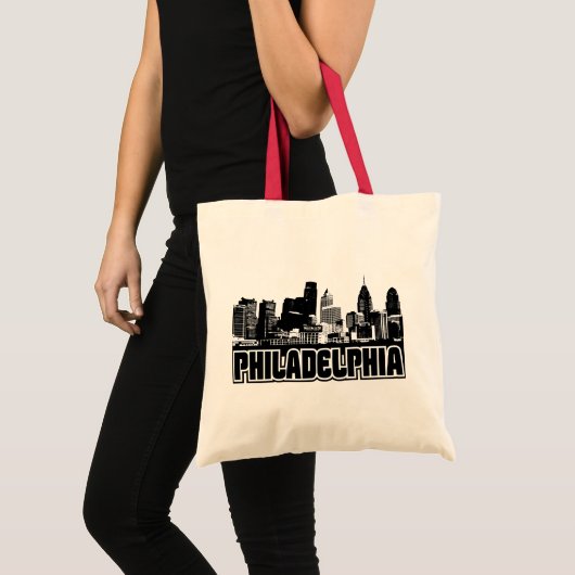 Philadelphia Skyline Tote Bag (Voorkant (product))