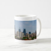 Philadelphia Skyline uit Zuid-Philadelphia Koffiemok (Voorkant rechts)